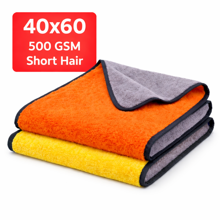 500 GSM Short Hair Microfiber Cloth 40x60 cm