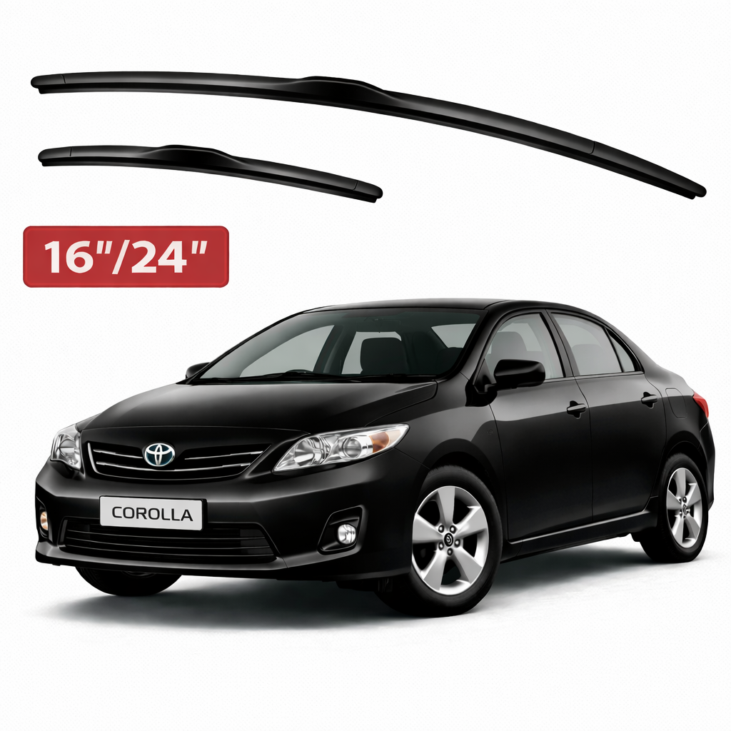 Toyota Corolla (2002-2014 9&10 Gen) 16''24'' Hybrid Wiper Blade Toyota Corolla Windshield Wiper Blades (2002–2014 | 9th & 10th Generation) - Image 1