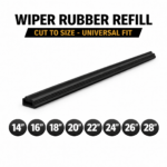 Universal Wiper Rubber Refill – Cut to Size (14″–28″) | Premium Windshield Blade Replacement