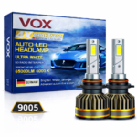 VOX 9005 LED Headlight Bulb 130W – High Beam – 6000K – 2 Copper Cooling (Set of 2)