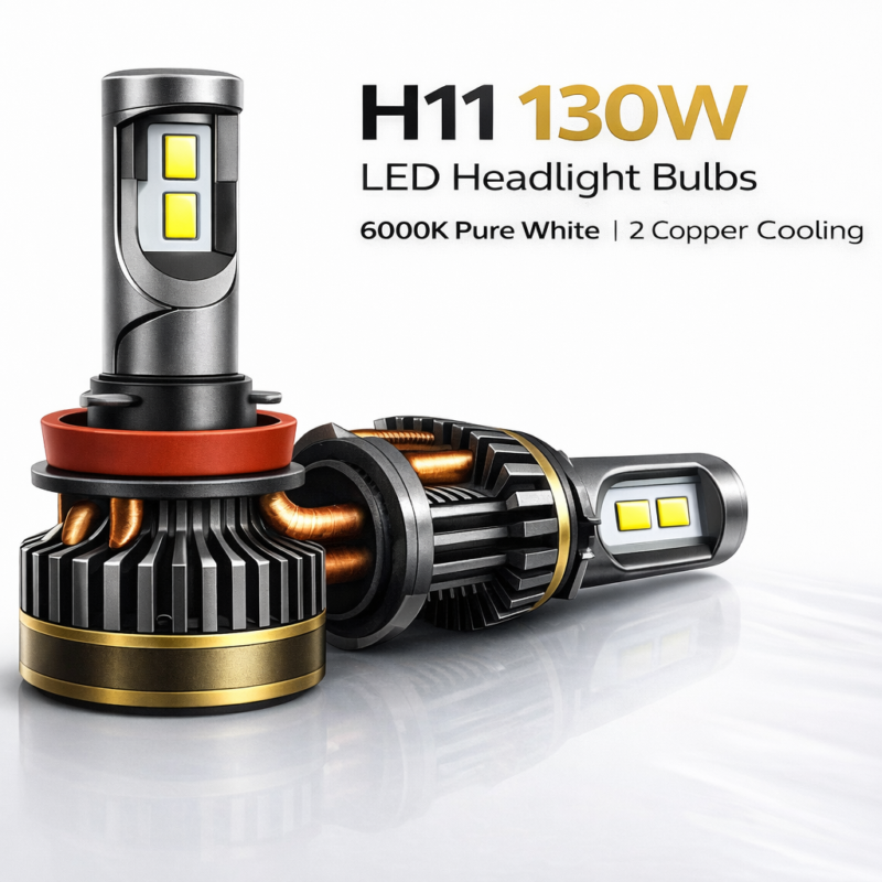 VOX H11 LED Headlight Bulb 130W