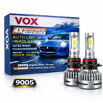 VOX 9005 LED Headlight Bulb 70W – High Beam – 6000K (Set of 2)