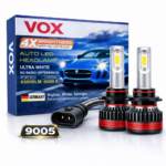 VOX 9005 LED Headlight Bulb 60W M8 Pro – High Beam – 6000K (Set of 2) - Image 4