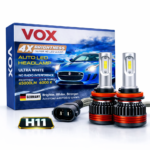 VOX H11 LED Headlight Bulb 60W M8 Pro – Low Beam / Fog Light – 6000K (Set of 2) - Image 4
