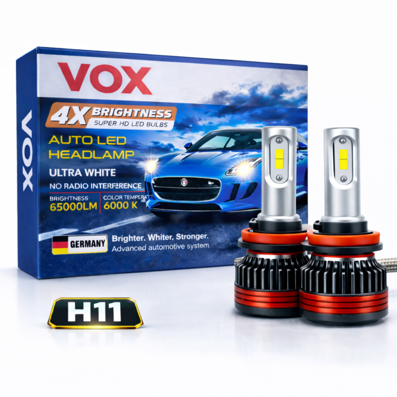 VOX M8 Pro H11 LED Headlight Bulb 60W
