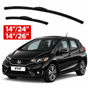 Honda Fit 2007–2020 Soft Frameless Wiper Blades – 14/24 and 14/26 inch sizes