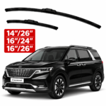 Kia Grand Carnival 2015–2025 Soft Frameless Wiper Blades – 14/26, 16/24 and 16/26 inch sizes