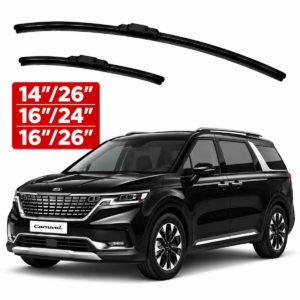 Kia Grand Carnival 2015–2025 Soft Frameless Wiper Blades – 14/26, 16/24 and 16/26 inch sizes