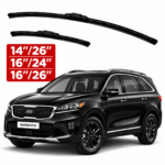 Kia Sorento 2021–2023 Soft Frameless Wiper Blades – 14/26, 16/24 and 16/26 inch sizes