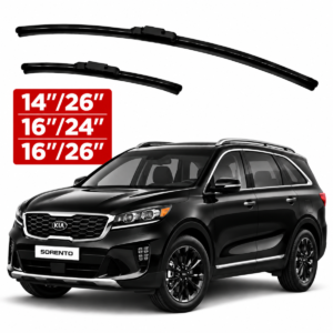Kia Sorento 2021–2023 Soft Frameless Wiper Blades – 14/26, 16/24 and 16/26 inch sizes