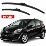 Toyota Aqua 2012–2023 Soft Frameless Wiper Blades 14 and 26 inch