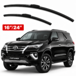 Toyota Fortuner 2017–2023 Soft Frameless Wiper Blades 16 and 24 inch